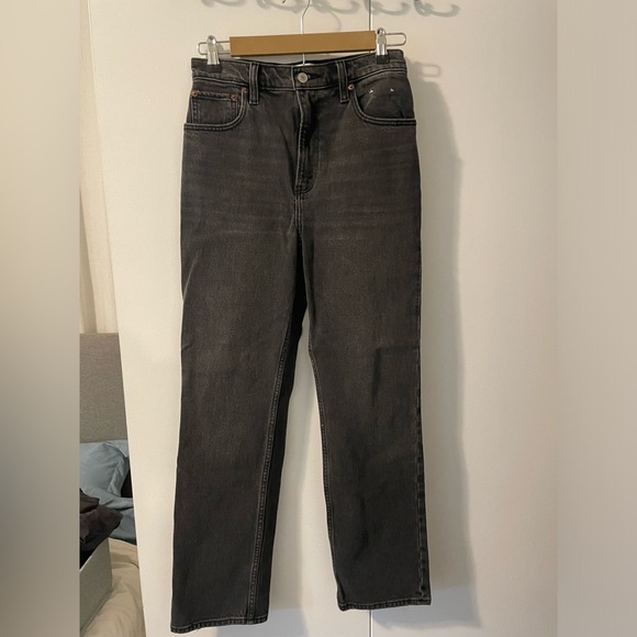 Abercrombie ultra high rise 90s straight jean - Picture 2 of 2